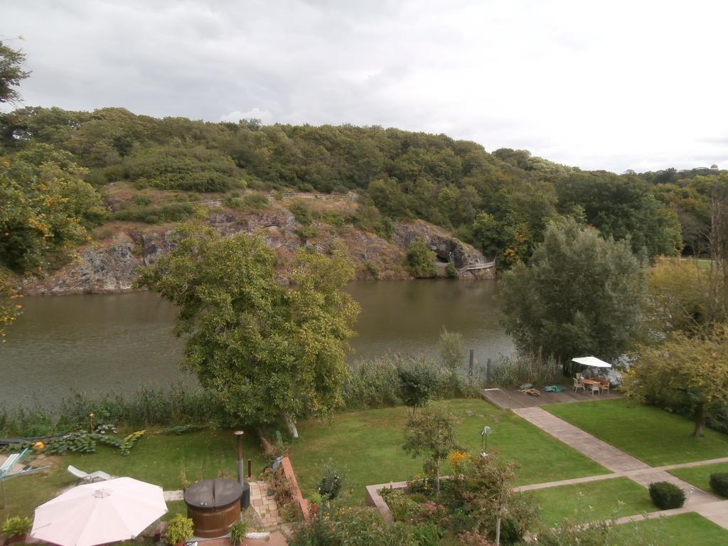 Ferienwohnung Saaleblick Halle  Εξωτερικό φωτογραφία